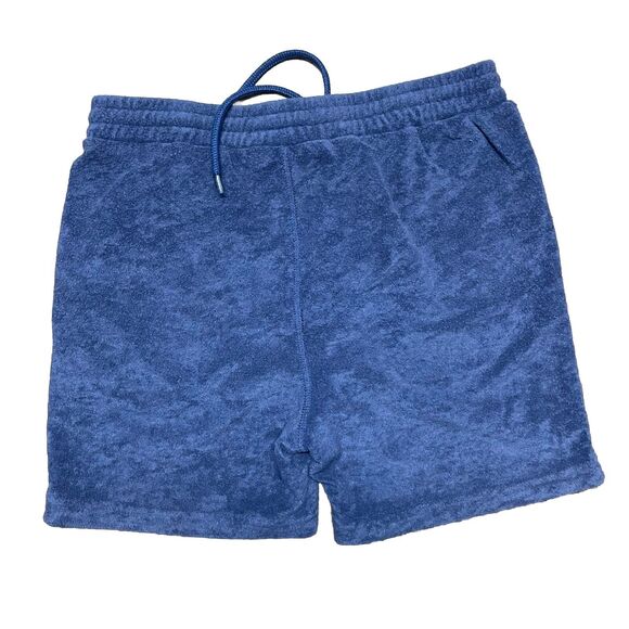 Franks Terry Shorts, Navy Size Small - Picture 3 of 5